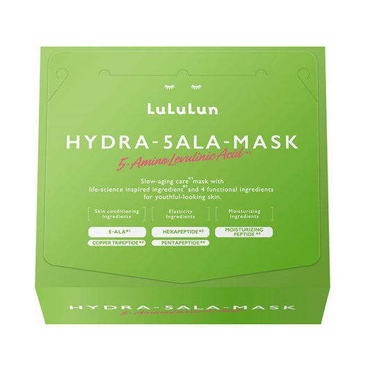 LuLuLun Hydra 5-ALA Mask, 28 Sheets