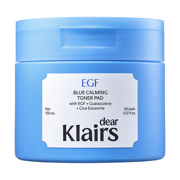 klairs Blue AC Calming Toner Pad, 150ml