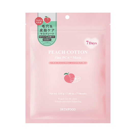 SKINFOOD Peach Cotton Zinc PCA Mask