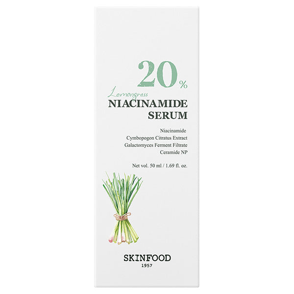 SKINFOOD Lemongrass Niacinamide 20 Serum, 50ml