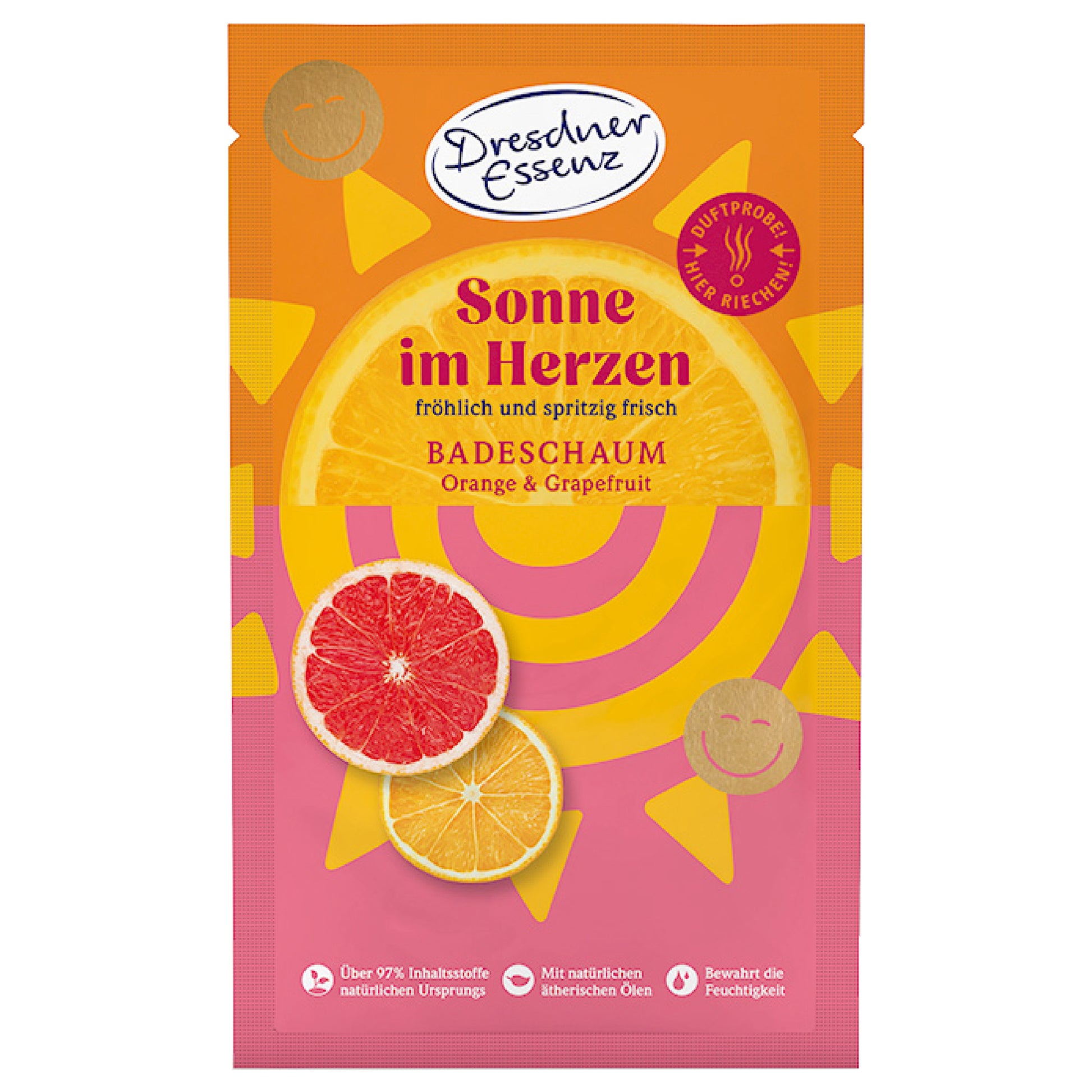 DRESDNER ESSENZ Foaming Bath Salt (Sunshine Heart), 60g