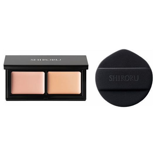 SHIRORU Bright Concealer Palette Puff Set