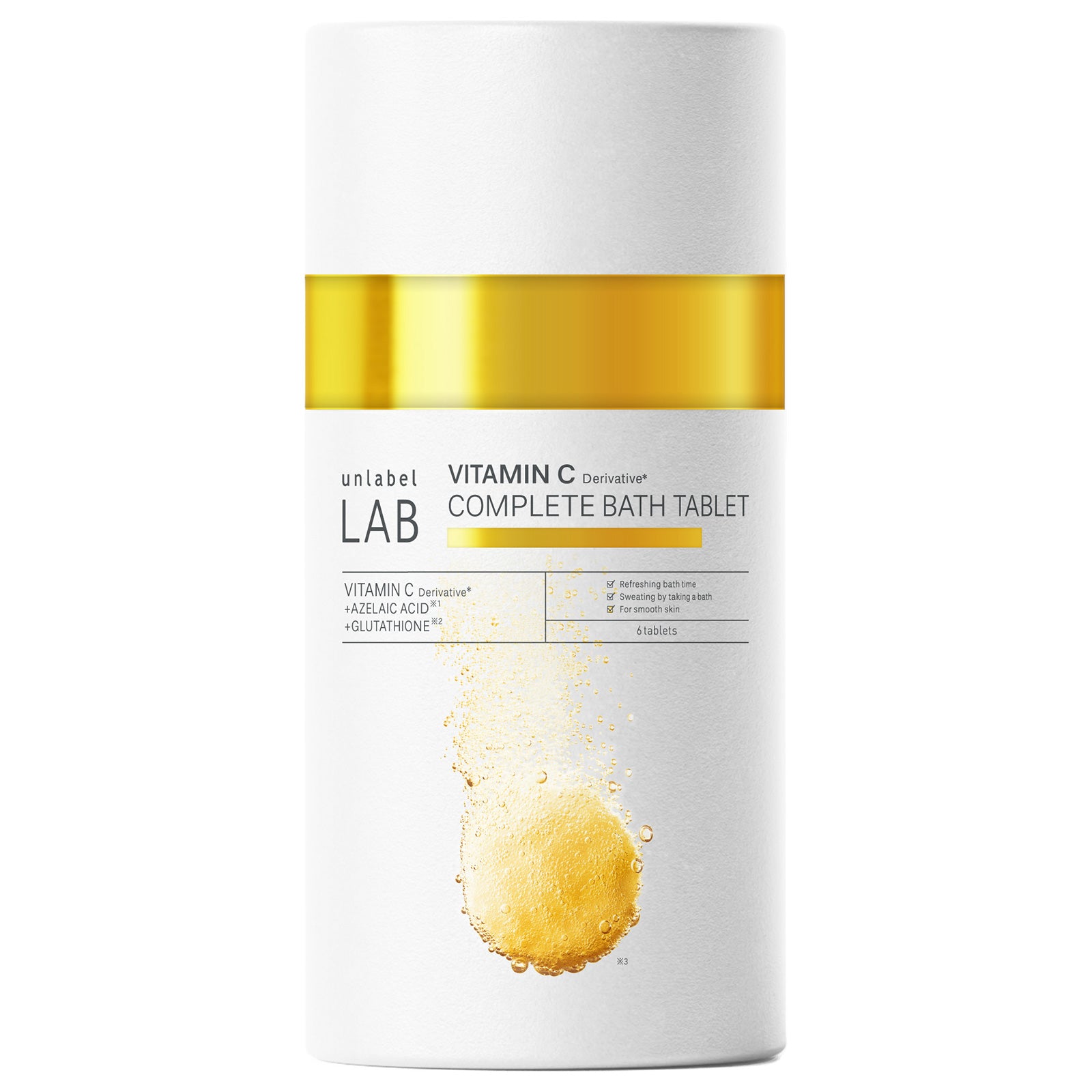 unlabel LAB V Complete Bath Tablets, 240g