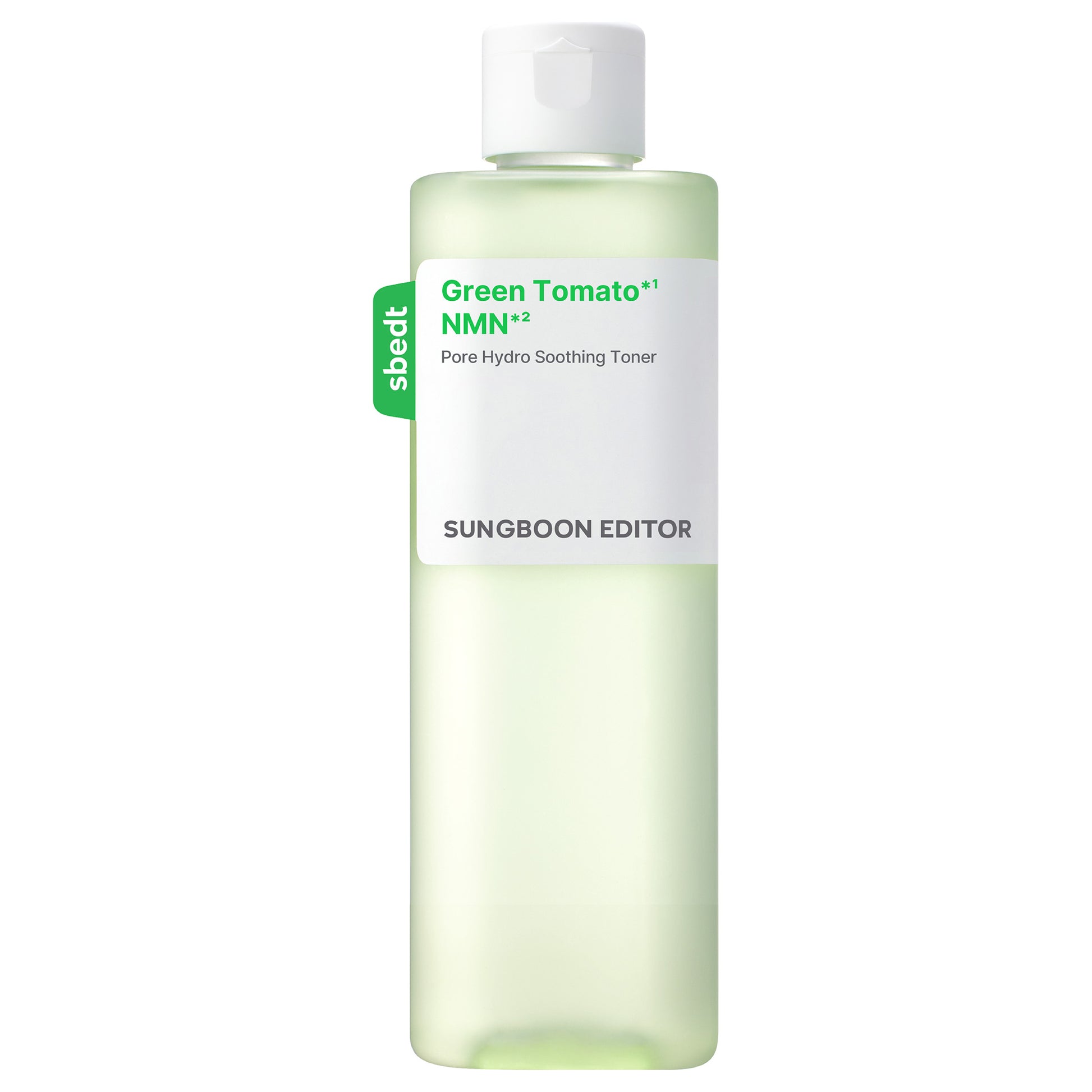 SUNGBOON EDITOR Green Tomato NMN Pore Hydro Soothing Toner, 200ml