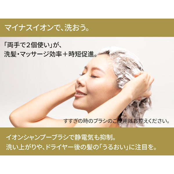 G-ZERO COIL Microcurrent Ion Shampoo Brush