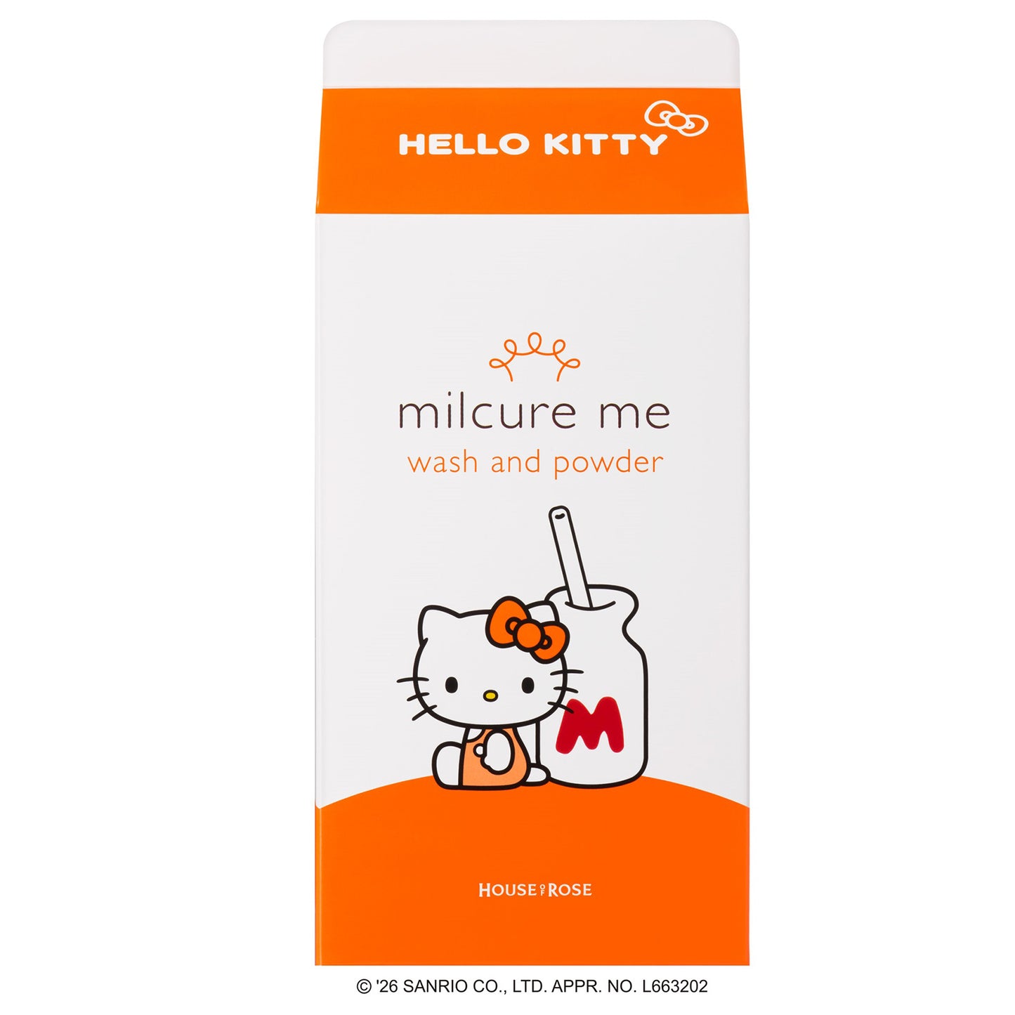 HOUSE OF ROSE Milcure Me Wash & Powder KT (Vanilla Milk), 250ml + 50g