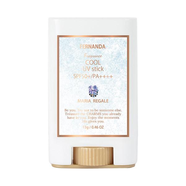 FERNANDA Fragrance Cool Non-Chemical UV Stick SPF50+ PA++++ (Maria Regale), 13g