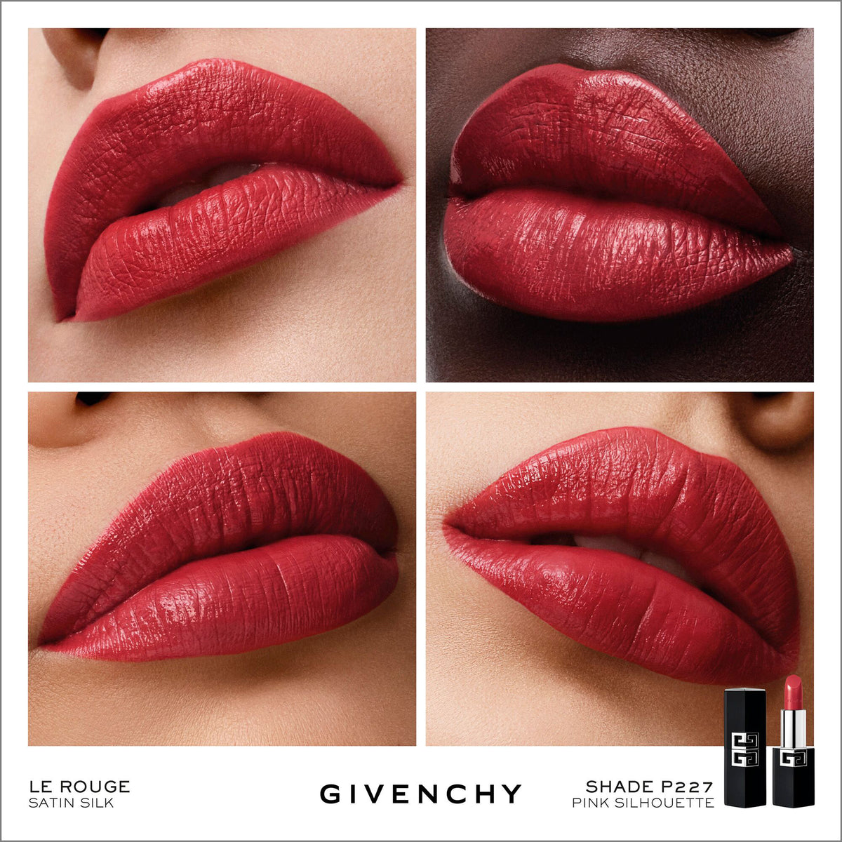 GIVENCHY Rouge Givenchy Satin Silk (No.P227 Pink Silhouette)