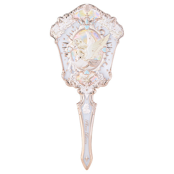 FlowerKnows Night Unicorn Collection Hand Mirror (01 Cloud White)