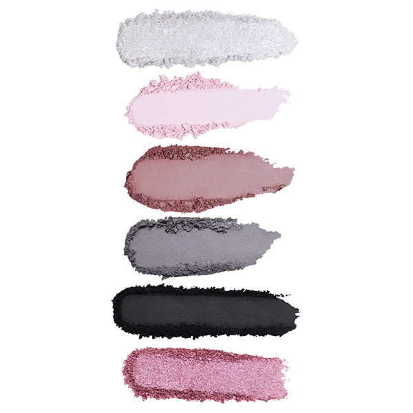 FlowerKnows Night Unicorn Collection 6-Color Satin Makeup Palette (02 Moon Fairy), 6.5g