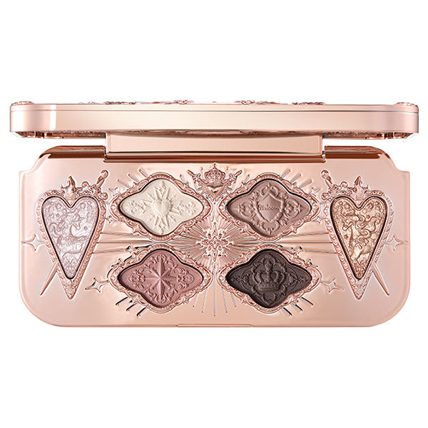 FlowerKnows Night Unicorn Collection 6-Color Satin Makeup Palette (01 Aurora Reverie), 6.5g