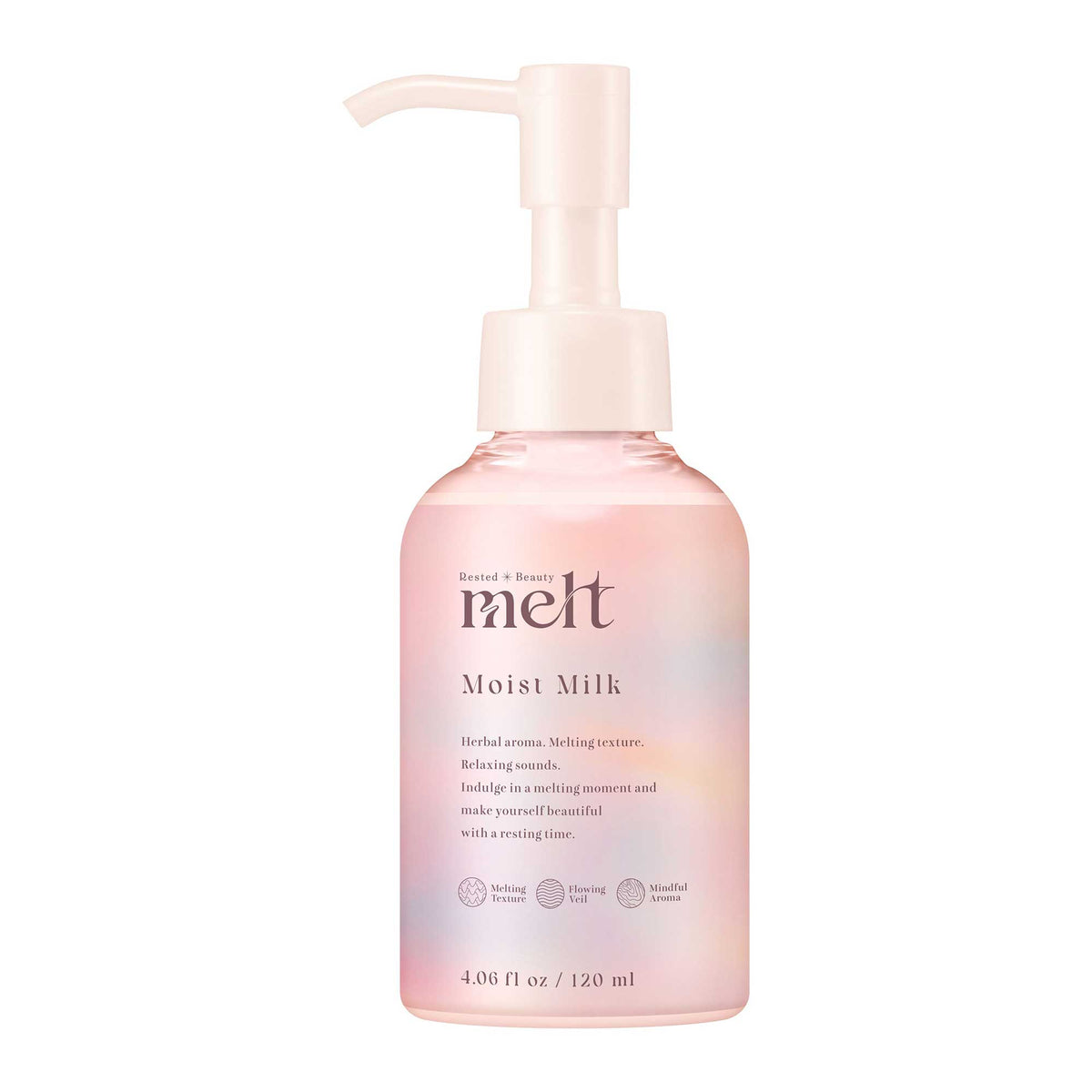 melt Moist Milk, 120ml (Geranium & Lily of the Valley Scent)