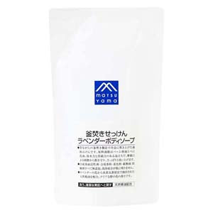 M-mark Series Pot-Fired Soap Lavender Body Soap Refill, 600ml