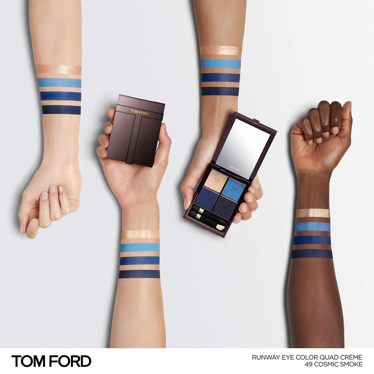 Tom Ford Beauty Runway Eye Color Quad Creme (49 Cosmic Smoke)