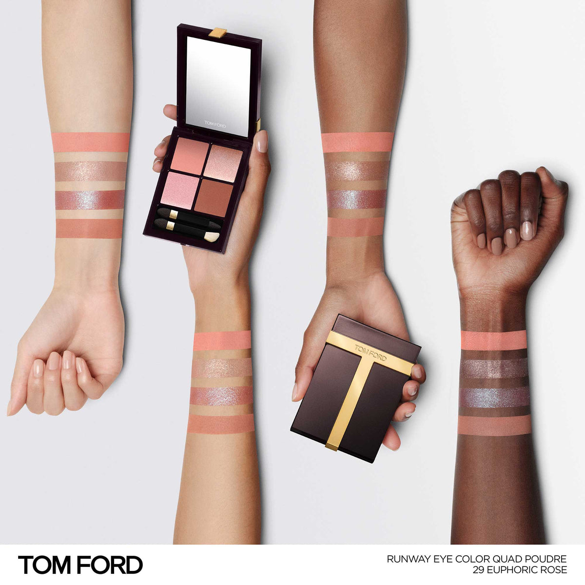 Tom Ford Beauty Runway Eye Color Quad Poudre (29 Euphoric Rose)