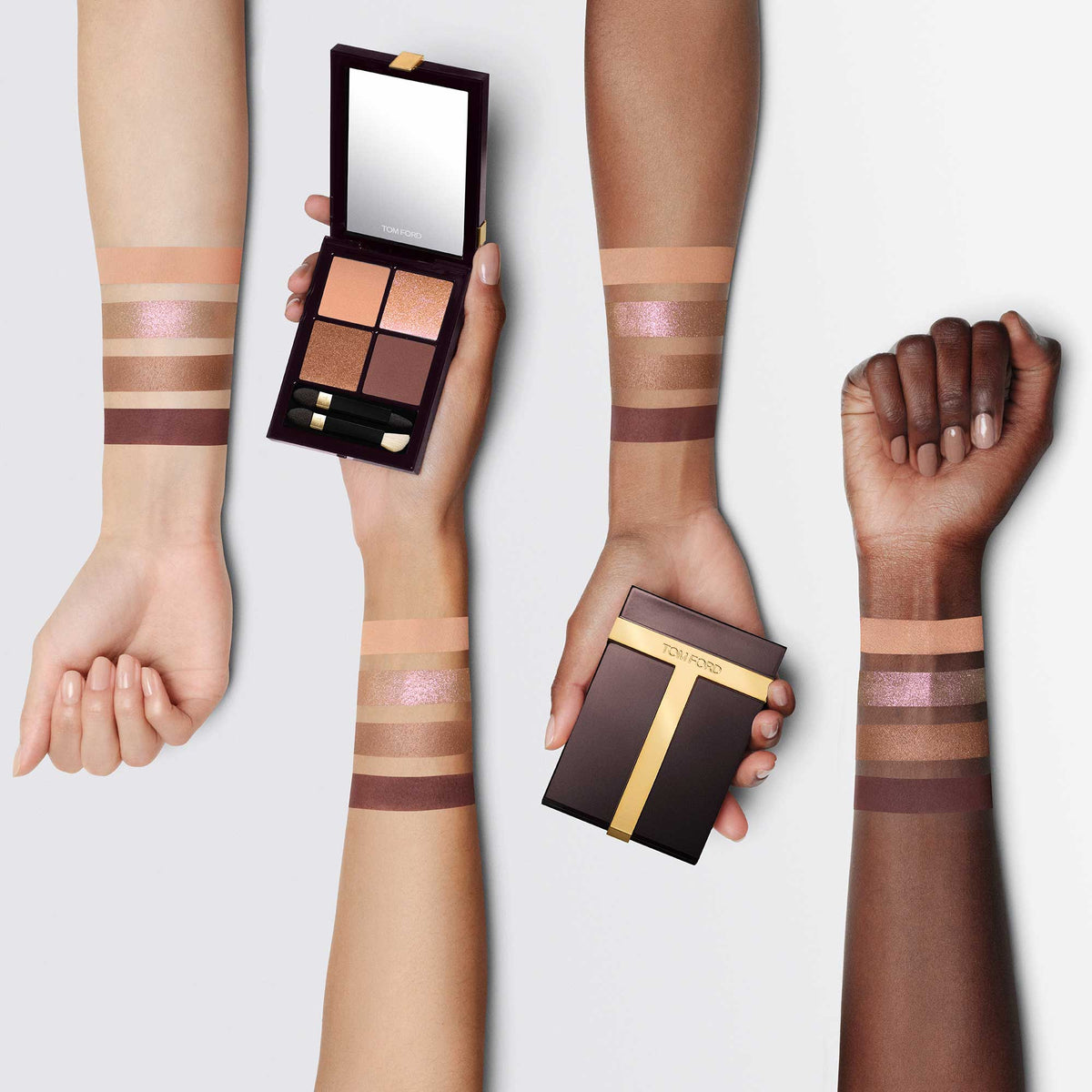 Tom Ford Beauty Runway Eye Color Quad Poudre (28 Burnished Haze)