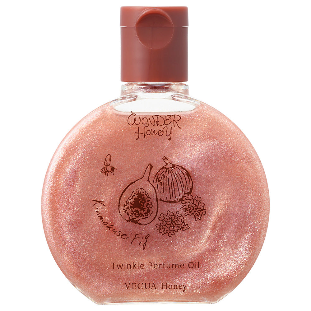 Becua Honey Wonder Honey Shimmer Perfume Oil, Limited Edition, 30ml (Kinmokusei Fig)