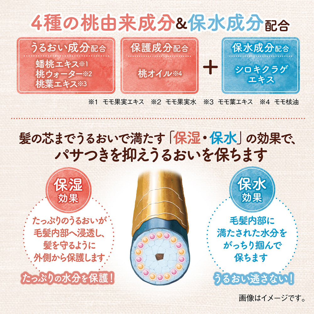 momori Wet Shine Style Gloss Jelly (Fruity Floral Peach), 120g