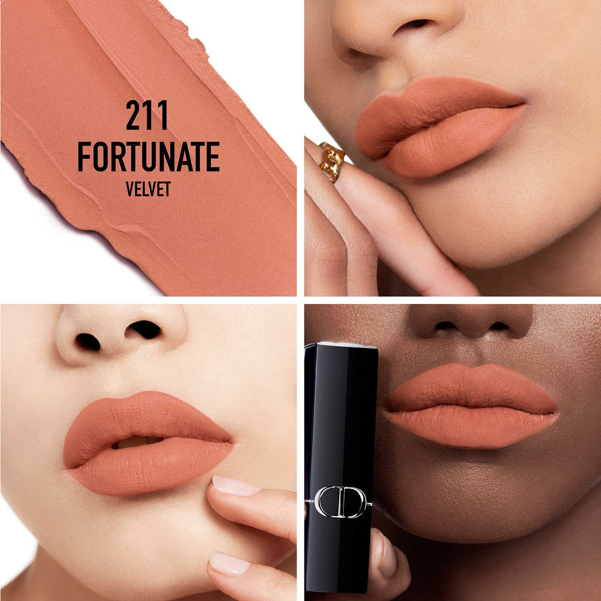 Dior Rouge Dior, Limited Edition (211 Fortunate Velvet, Fall Collection 2026 Limited Edition)
