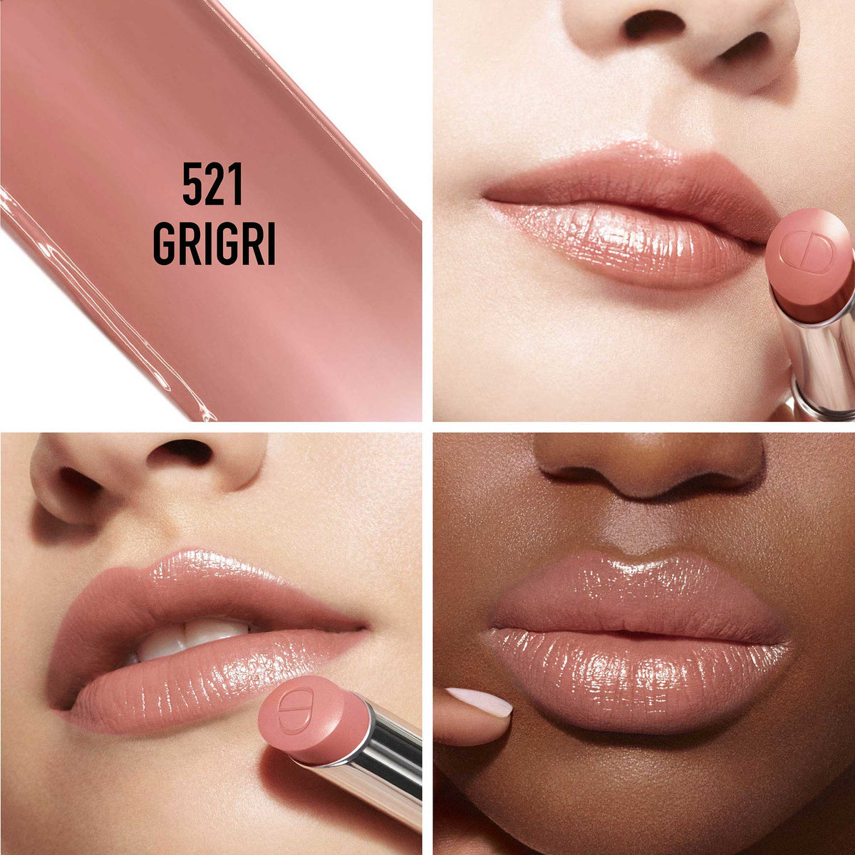 Dior Addict Lipstick, Limited Edition (521 Gris Gris, Fall Collection 2026 Limited Edition)