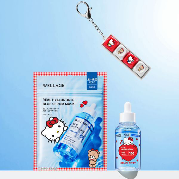 WELLAGE HA Blue Serum 100, Hello Kitty Edition, 60ml