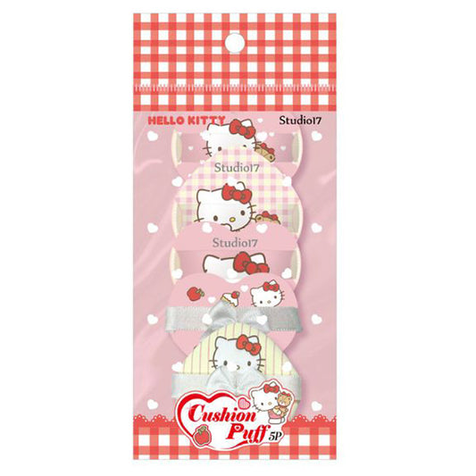 Studio17 Cushion Puff Hello Kitty Limited Collection, Set of 5