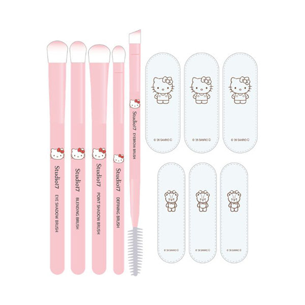 Studio17 Eye Makeup Brush Set Hello Kitty Limited Collection, 5 Brushes
