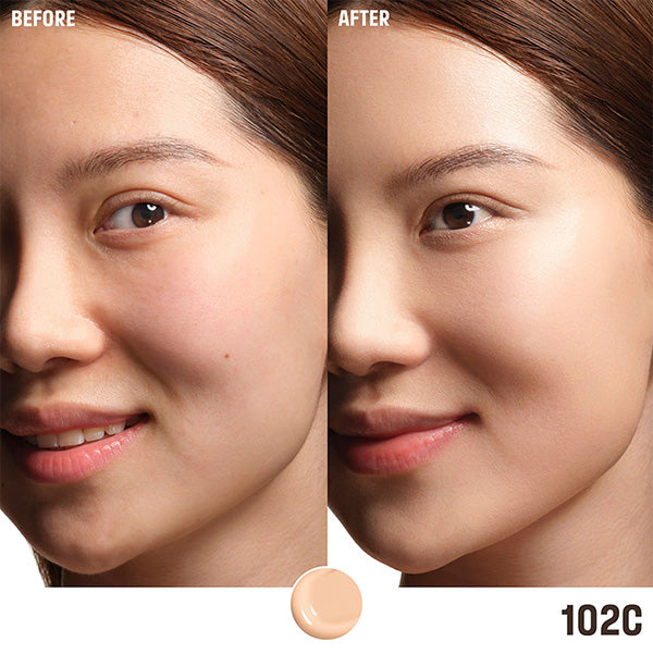 Make Up For Ever HD Skin Perfecting Glow Cushion Foundation Refill SPF50 + (102C), 11g