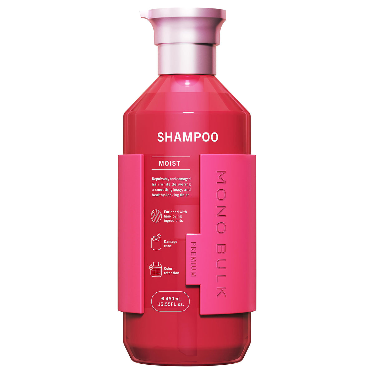 Stellaseed Monobulk Moist Shampoo, 460ml
