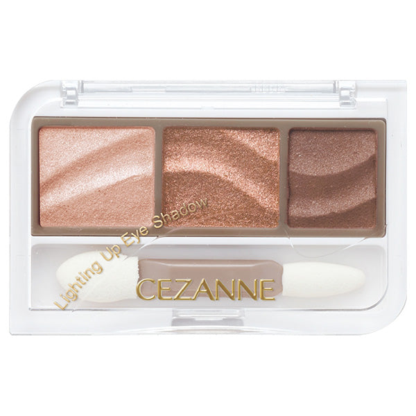 CEZANNE Lighting Up Eyeshadow (04 Baked Brown)