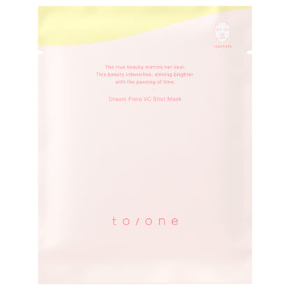 to/one Dream Flora C Shot Daily Mask, 5 Sheets
