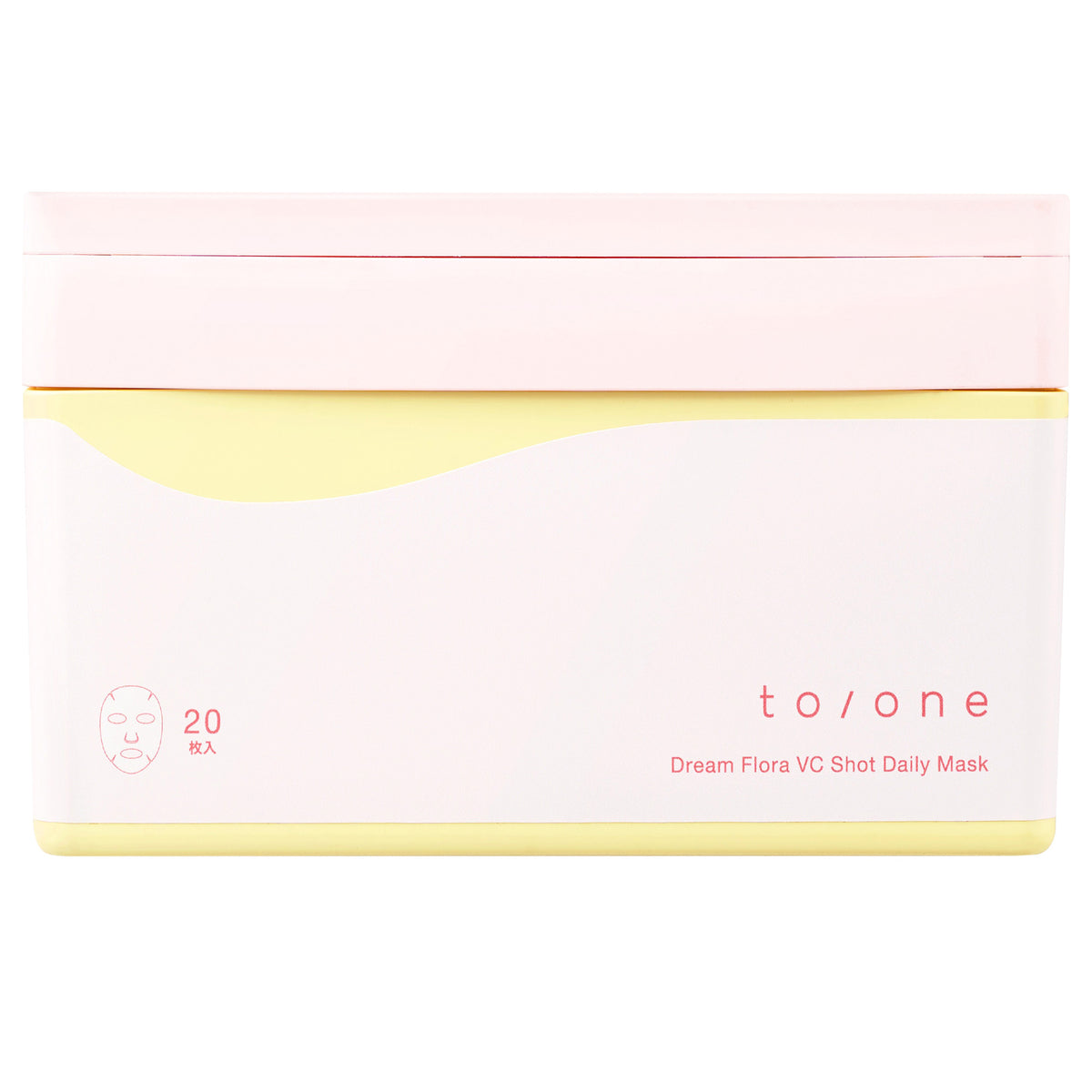 to/one Dream Flora C Shot Daily Mask, 20 Sheets