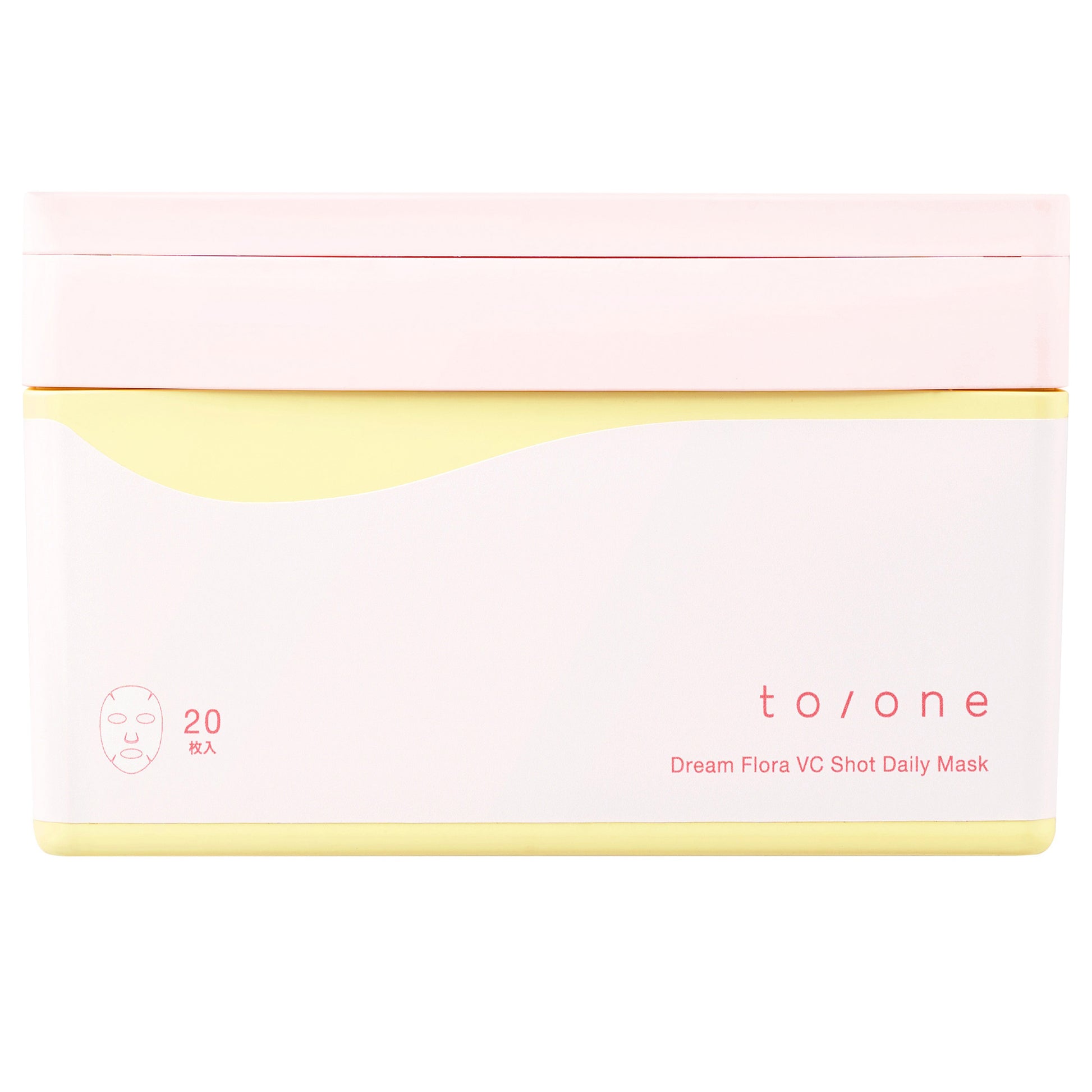 to/one Dream Flora C Shot Daily Mask, 20 Sheets