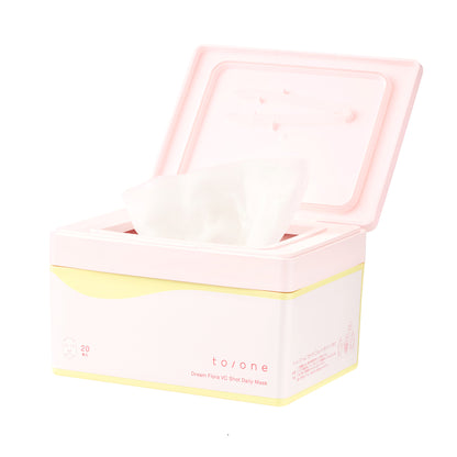 to/one Dream Flora C Shot Daily Mask, 20 Sheets