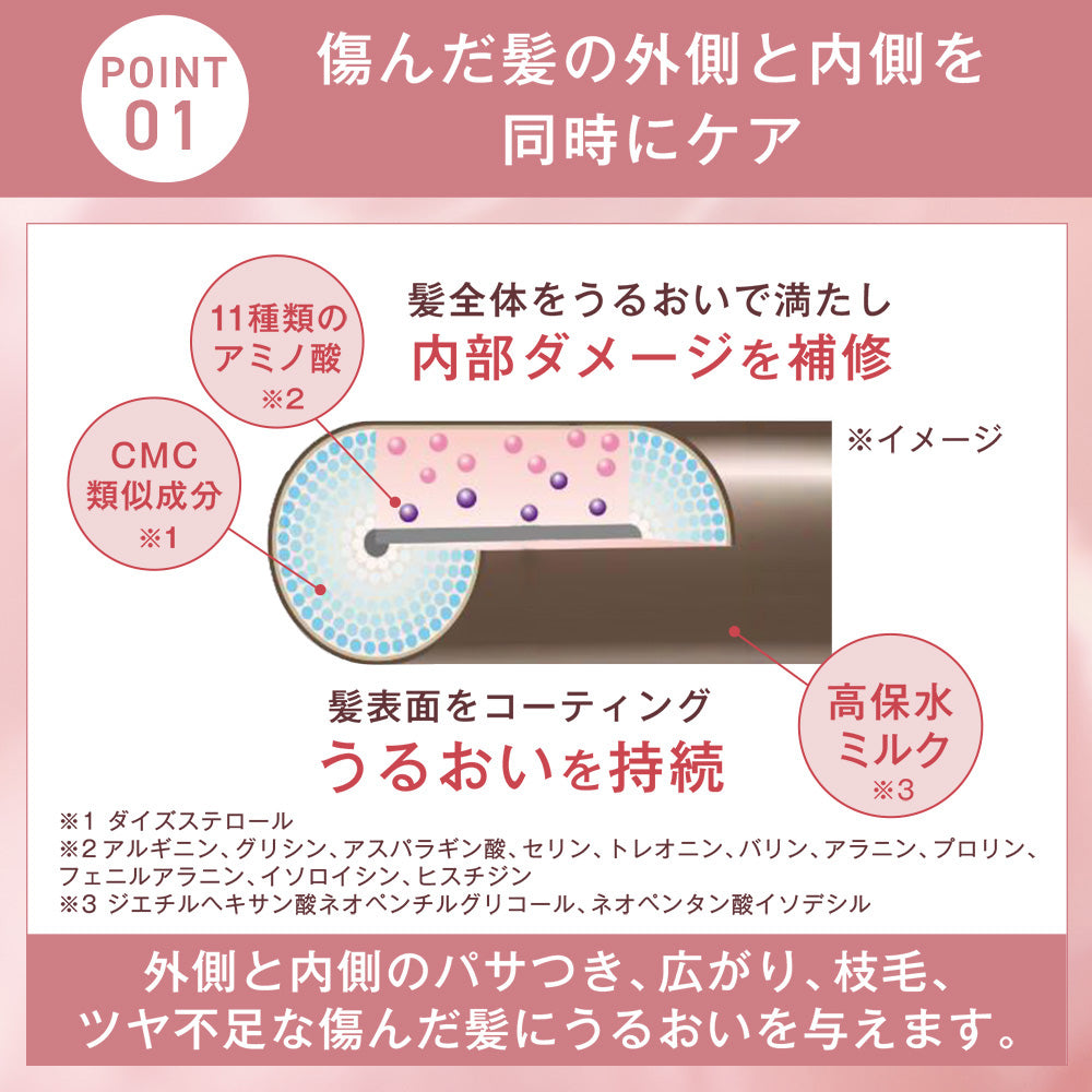 ORBIS Essence In Hair Milk, Kinmokusei, Limited Edition Bottle, 140g (Kinmokusei Scent)
