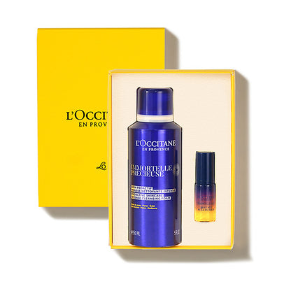 L'Occitane Immortelle Cleansing Foam & Reset Serum, 150ml