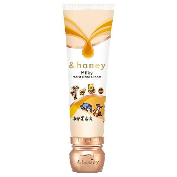 &honey Milky Moist Hand Cream, Winnie the Pooh, Limited Edition, 50g