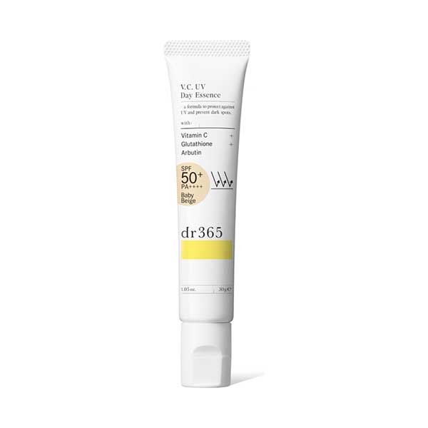 dr365 V.C. UV Day Essence N SPF50+ +, Baby Beige (30) (Bergamot Oil Fresh Scent)