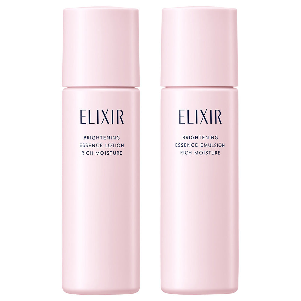 ELIXIR Brightening Trial Set Moist Type cb (Relaxing Aqua Floral Scent), 30ml