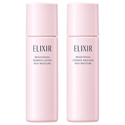 ELIXIR Brightening Trial Set Moist Type cb (Relaxing Aqua Floral Scent), 30ml