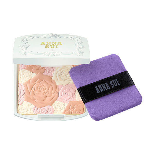 ANNA SUI Rose Pressed Powder Compact, Limited Edition (02)