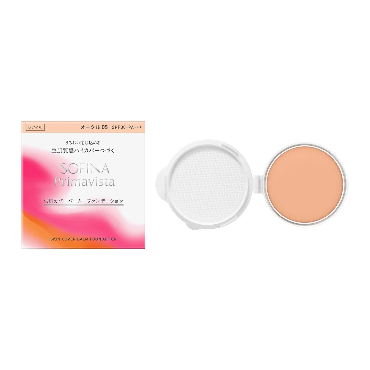 Sofina Primavista Bare Skin Cover Balm Foundation Refill SPF30 (Ocher 05), 11g