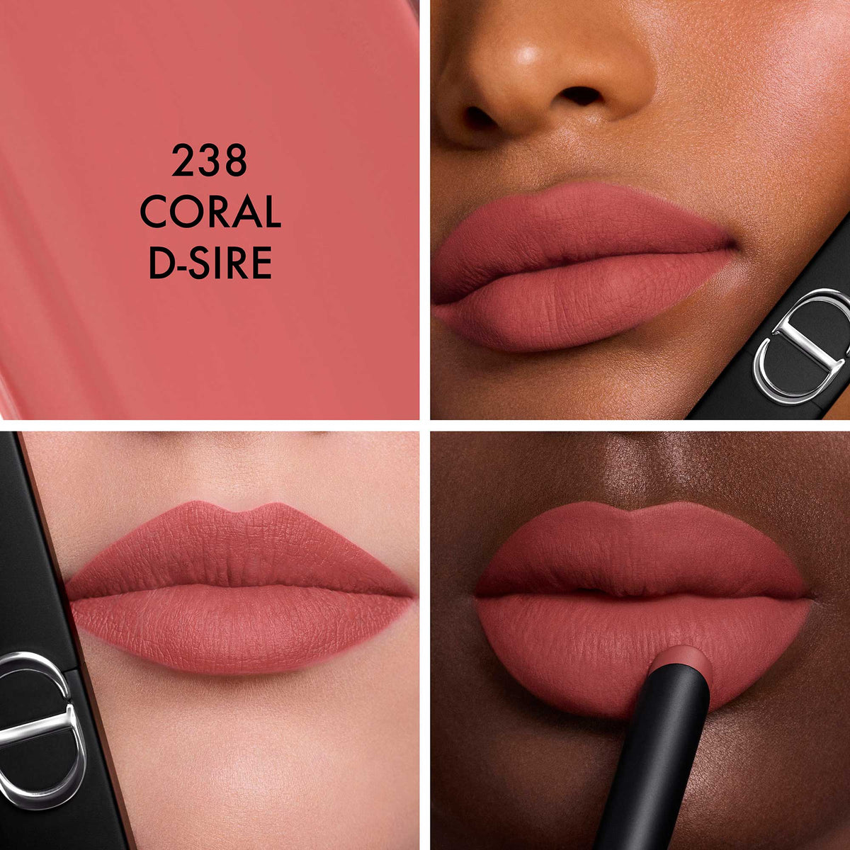 Dior Rouge Dior Forever (Matte) (238 Coral D-Zire Matte)