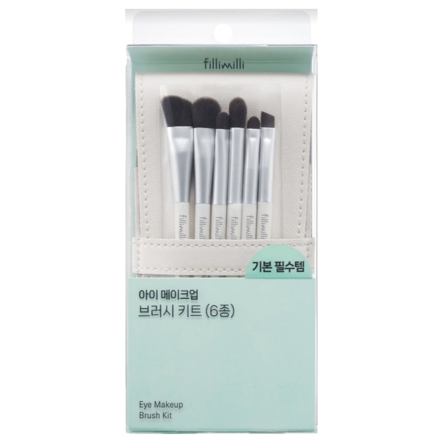 FilliMilli Eye Makeup Brush Kit, 6-Piece