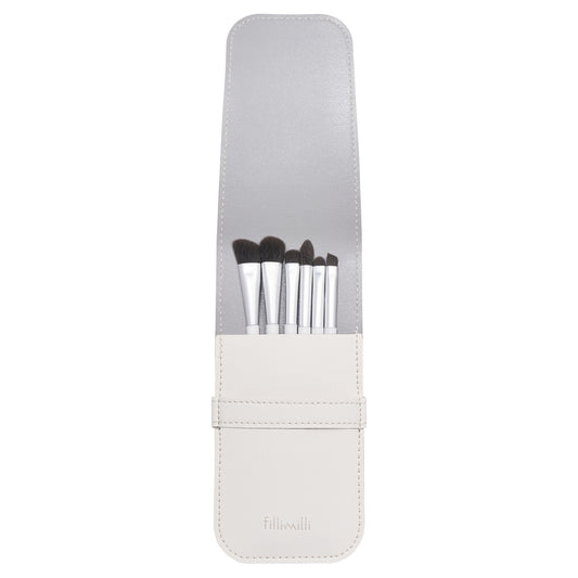 FilliMilli Eye Makeup Brush Kit, 6-Piece