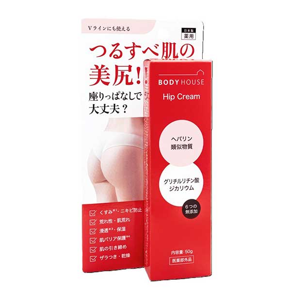 BODY HOUSE Hip Cream, 50g