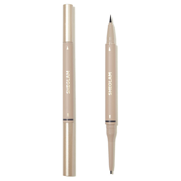 SHEGLAM On Demand 2-in-1 Brow Pencil (Espresso)