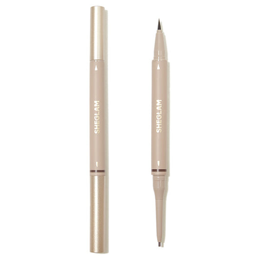 SHEGLAM On Demand 2-in-1 Brow Pencil (Auburn)