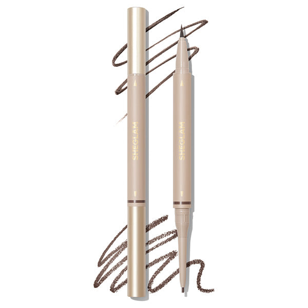 SHEGLAM On Demand 2-in-1 Brow Pencil (Auburn)