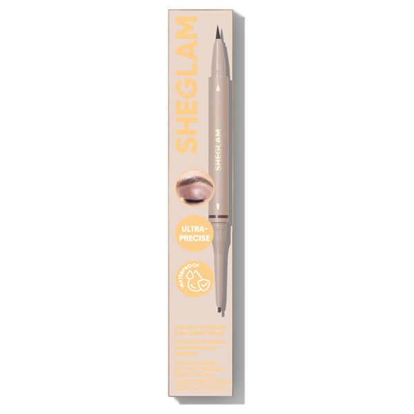 SHEGLAM On Demand 2-in-1 Brow Pencil (Auburn)